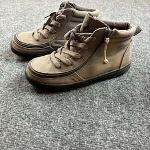 BILLY Dark Grey Classic D/R II High Tops Adaptive shoes size: 4